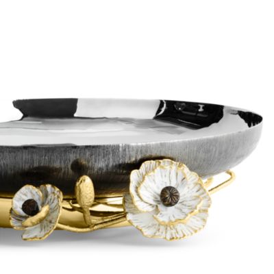 Anemone Medium Footed Platter