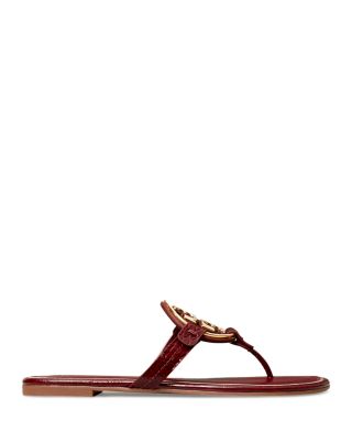 red tory burch sandals