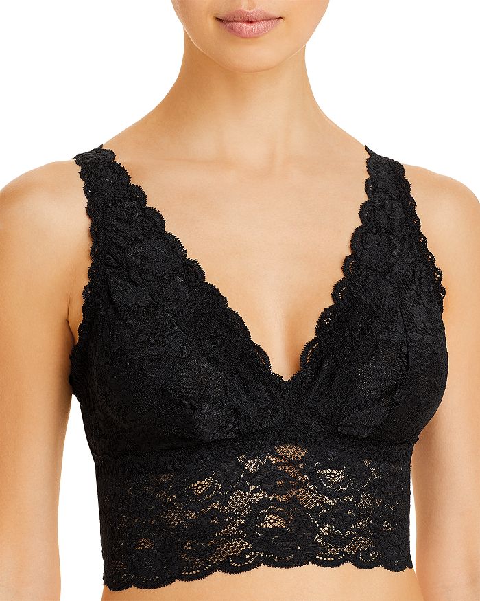 Shop Cosabella Never Say Never Plungie Bralette In Black