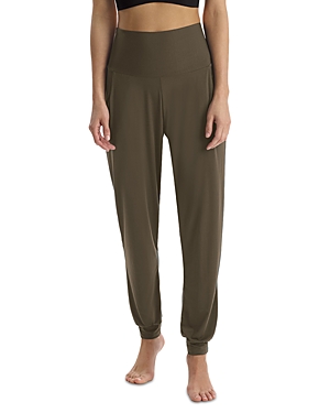 Commando Butter High Waist Joggers In Basil