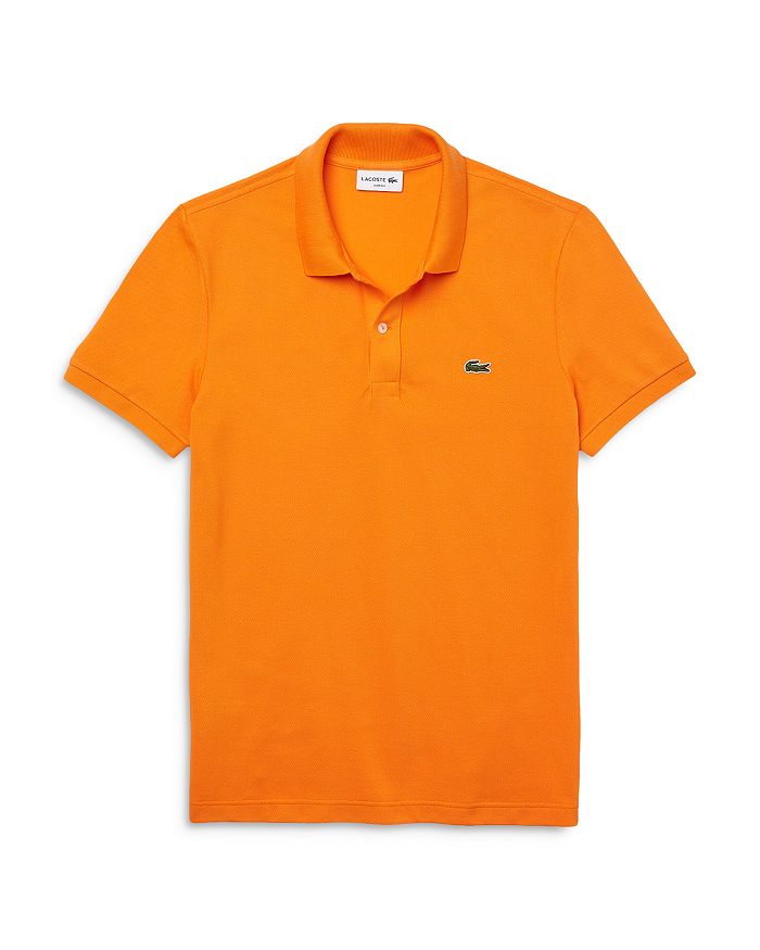 Lacoste Petit Pique Slim Fit Polo Shirt In Ibiza