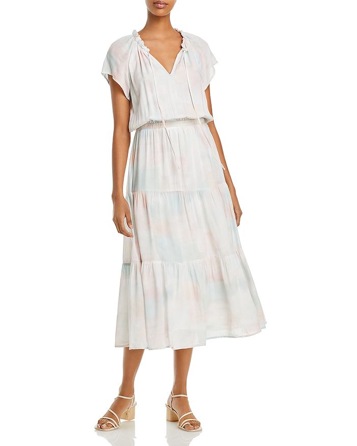 Bella Dahl Flutter Sleeve Maxi Dress | Bloomingdale's
