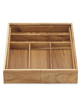 Neat Method - Expandable Flatware Wood Drawer Insert