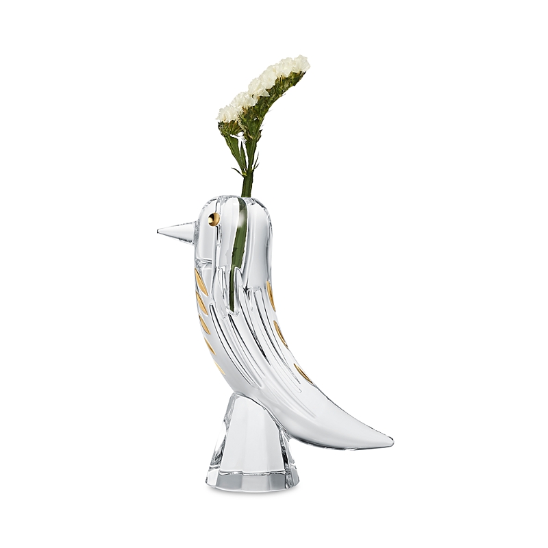 Baccarat Faunacrystopolis Bird Bud Vase