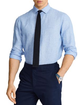 ralph lauren classic fit linen shirt