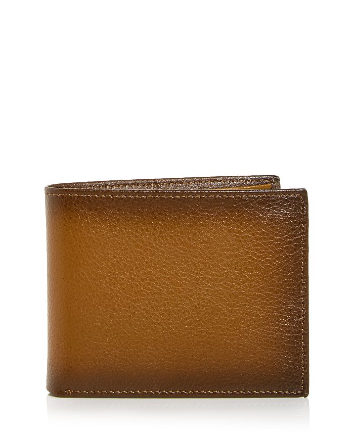 The Men's Store at Bloomingdale's Burnished Leather Bifold Wallet 100 Exclusive Bloomingdale's