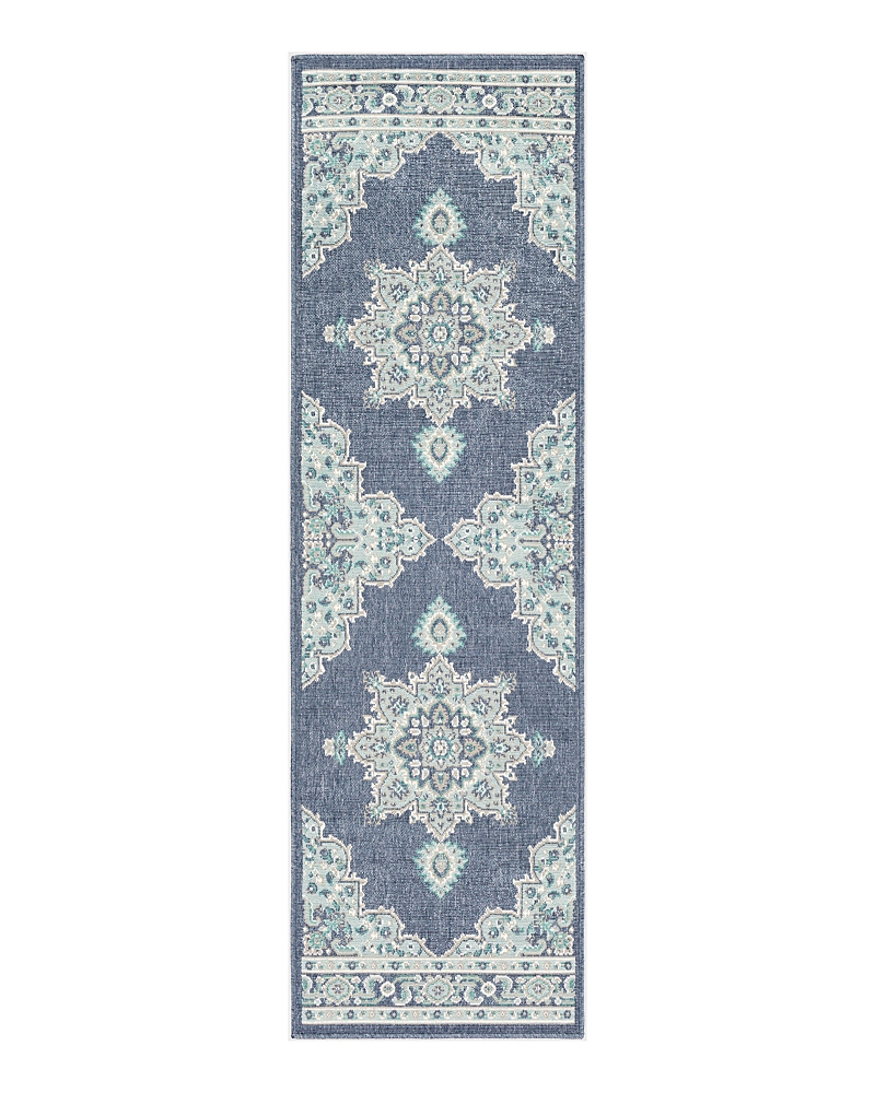 Surya Livabliss Alfresco Alf-k Runner Area Rug, 2'5 X 11'10 In Charcoal