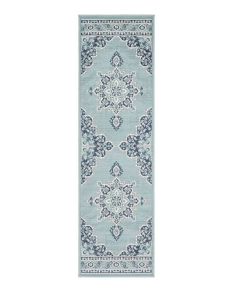Surya Livabliss Alfresco Alf-k Runner Area Rug, 2'5 X 11'10 In Gray