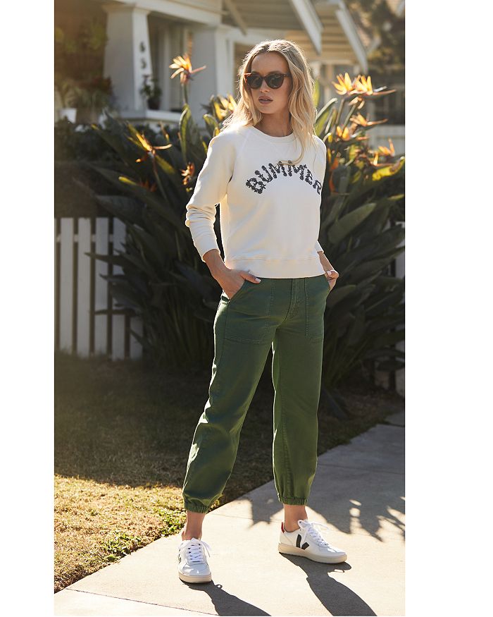 MOTHER THE SQUARE BUMMER SWEATSHIRT