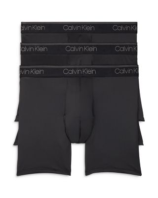 Calvin Klein Microfiber Stretch Wicking Boxer Briefs Pack of 3 Bloomingdale s