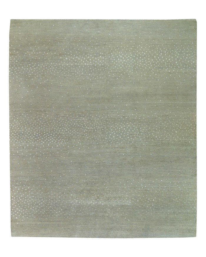 Tufenkian Artisan Carpets Modern Aurora Area Rug, 12' X 16' In Silver