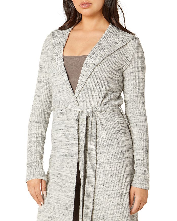 Beyond yoga 2025 waffle knit hoodie