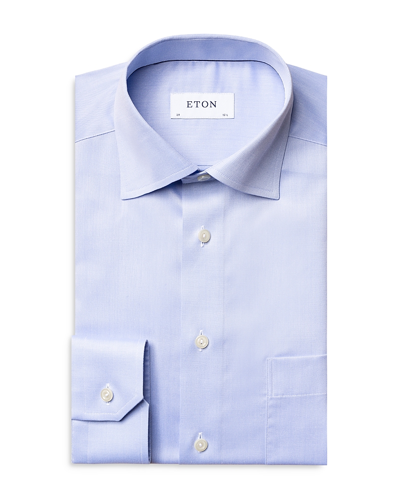 Eton Signature Twill Classic Fit Dress Shirt
