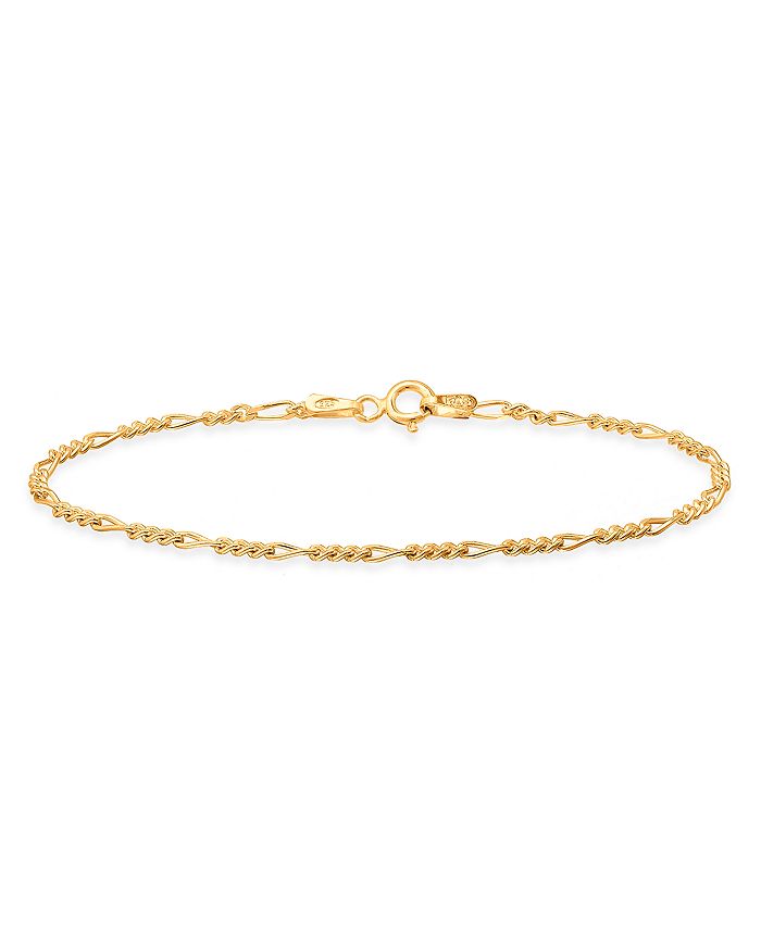 Aqua Figaro Link Bracelet - 100% Exclusive In Gold