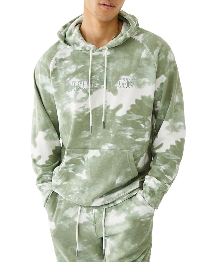 True religion tie cheap dye hoodie