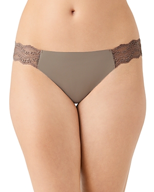 B.tempt'd By Wacoal B.bare Thong In Walnut