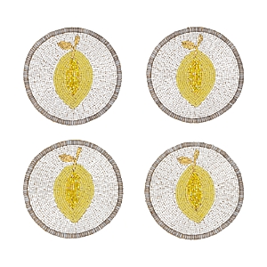 Joanna Buchanan Lemon Coasters, Set of 4