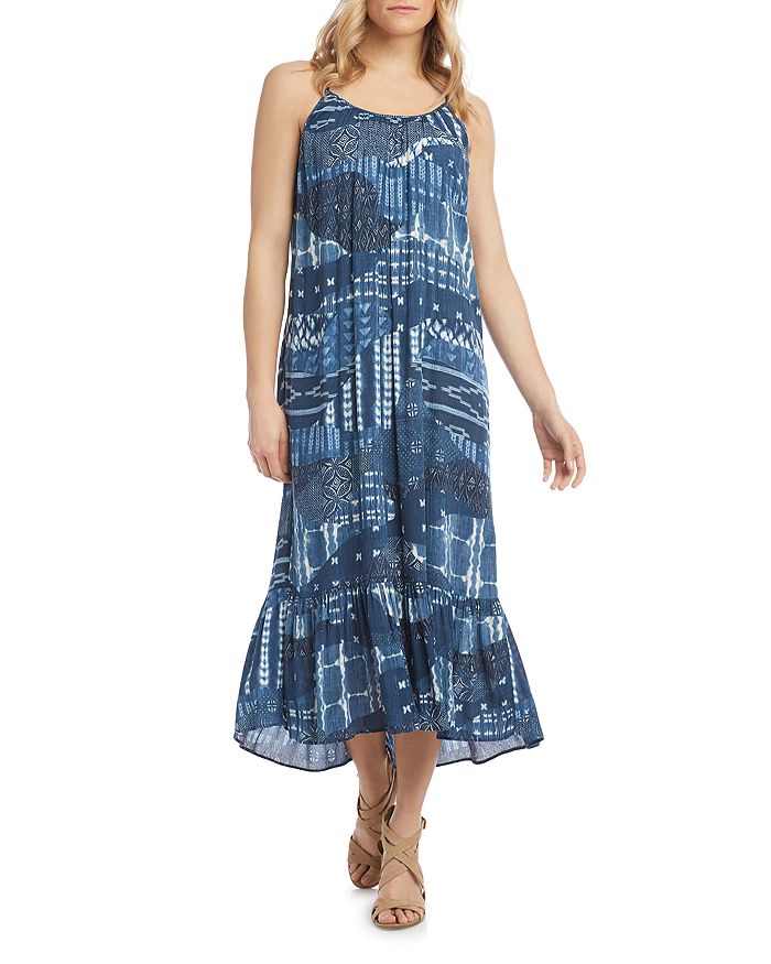 Karen Kane Ruffle Hem Midi Dress | Bloomingdale's