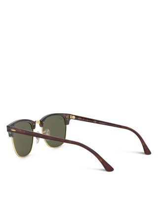  Polarized Classic Clubmaster Sunglasses, 51mm