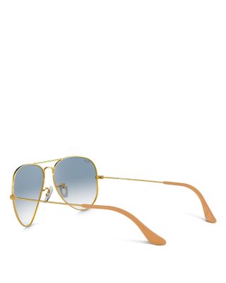  Original Brow-Bar Aviator Sunglasses, 58mm