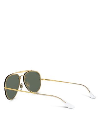  Blaze Aviator Sunglasses, 61mm