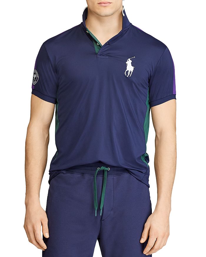 Polo Ralph Lauren Wimbledon Ball Boy Custom Slim Fit Polo Shirt