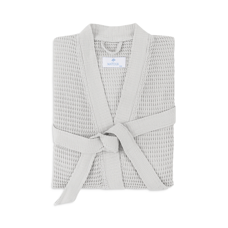 Matouk Kiran Robe In Silver