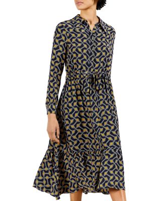 ted baker geo print dress