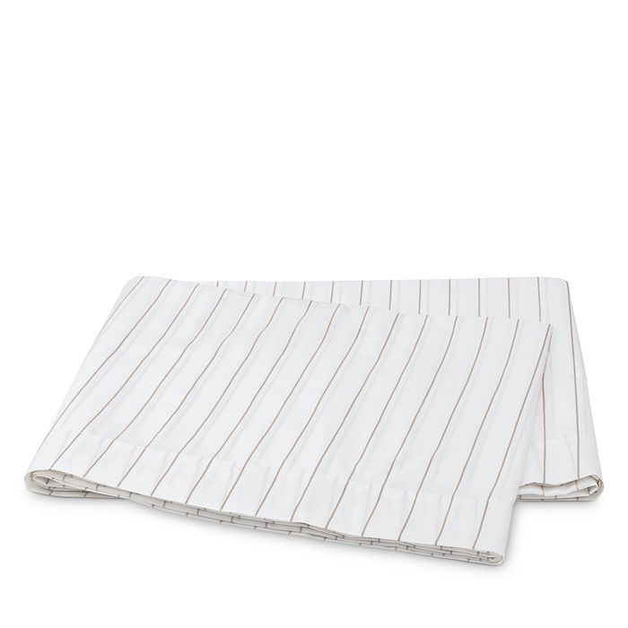 Matouk Amalfi King Flat Sheet In Dune