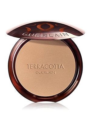 Shop Guerlain Terracotta Sunkissed Natural Bronzer Powder In 01 - Light Warm