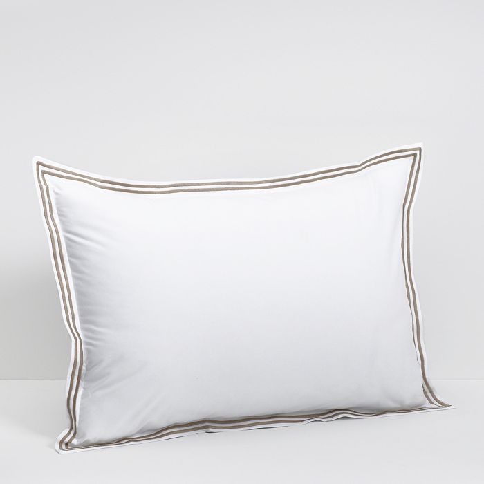 Hudson Park Collection Hudson Park Italian Percale King Sham - 100% Exclusive In Champagne