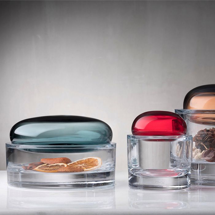 Nude Glass Ecrin Lidded Vessel Collection | Bloomingdale's