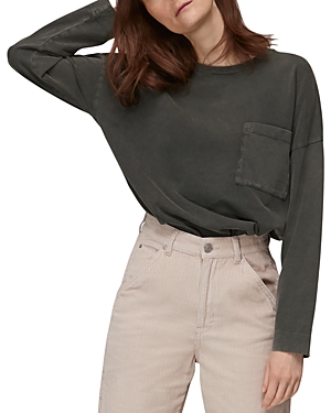 WHISTLES RELAXED POCKET TEE,33226