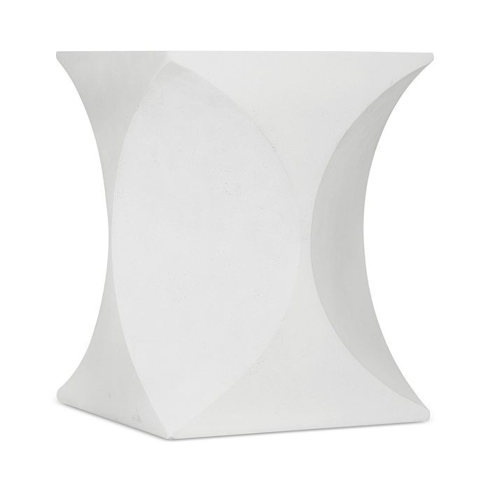 Bernhardt Millim Outdoor Accent Table In White
