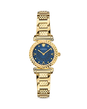 Versace Mini Vanity Watch, 27mm In Gold