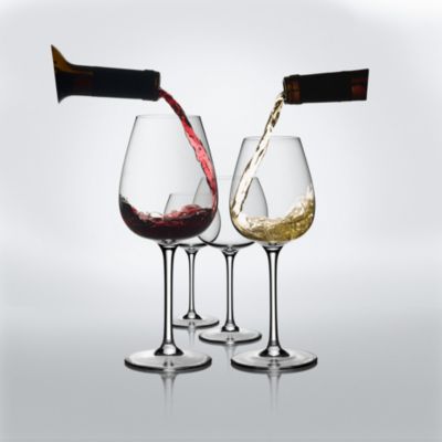 Purismo Red Wine Intricate & Delicate Glass, Set of 4