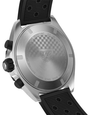 Formula 1 Quartz Men's Black Rubber Chronograph, 43mm