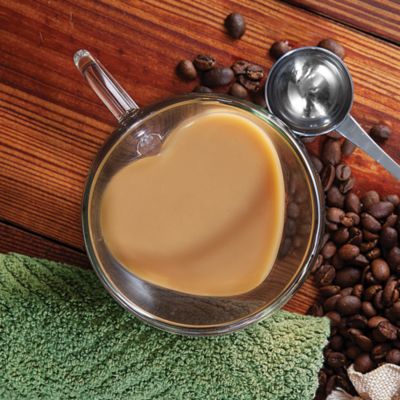 Double Walled Heart Coffee Mug, Set of 2