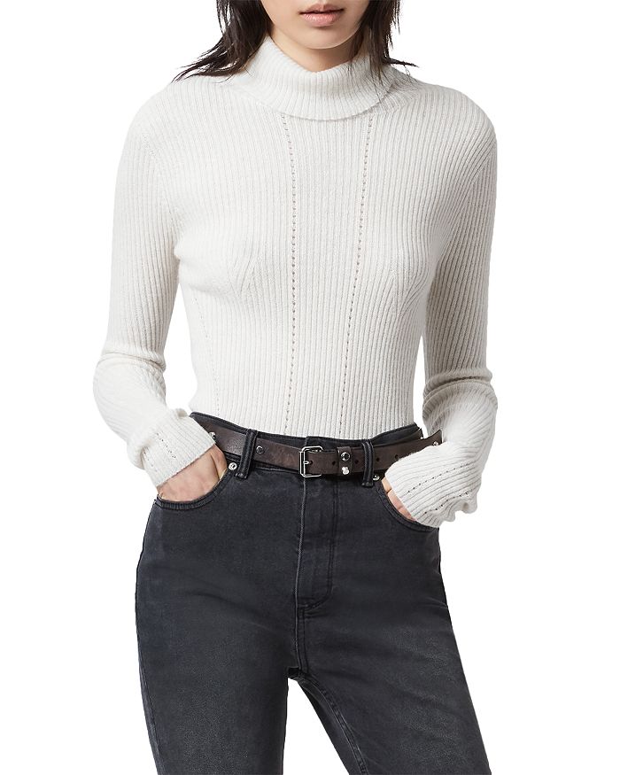 ALLSAINTS Ribbed Dropstitched Sweater | Bloomingdale's