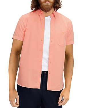 TED BAKER DOBBY SHIRT,251913CORAL