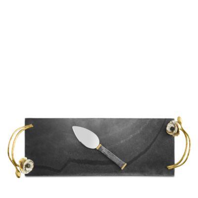 Anemone Small Cheeseboard with Spreader