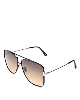 Tom Ford - Reggie Brow Bar Aviator Sunglasses, 61mm
