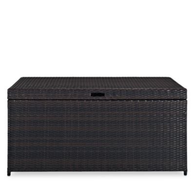 Sparrow & Wren Avalon Outdoor Wicker Storage Bin