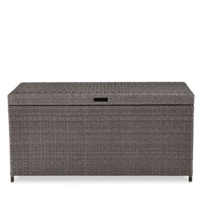 Sparrow & Wren Avalon Outdoor Wicker Storage Bin