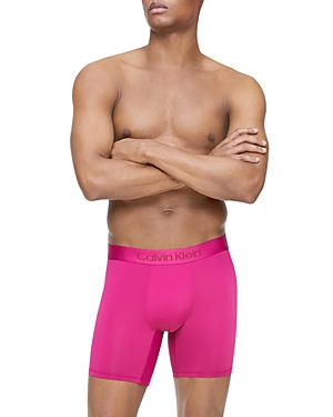 Calvin Klein Men's Ck Black Boxer Brief In Pink