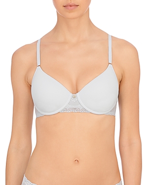 Natori Intimates Bliss Perfection Contour Underwire Soft Stretch Padded T-shirt Bra Women's In Baby Blue
