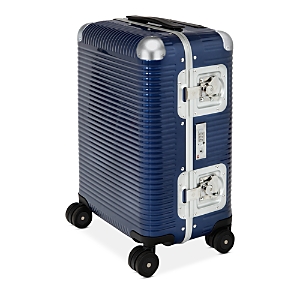 Fpm Milano Bank Light 53 Front Pocket Carry-on In Indigo Blue