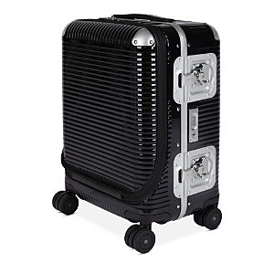 Fpm Milano Bank Light 53 Front Pocket Carry-on In Licorice Black