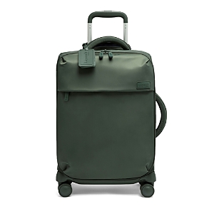Lipault Plume Long Trip Spinner Suitcase In Khaki