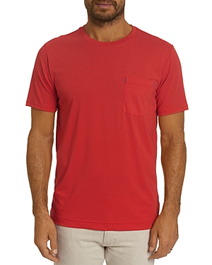 Robert Graham Men's Myles Pima Cotton T-shirt In Red